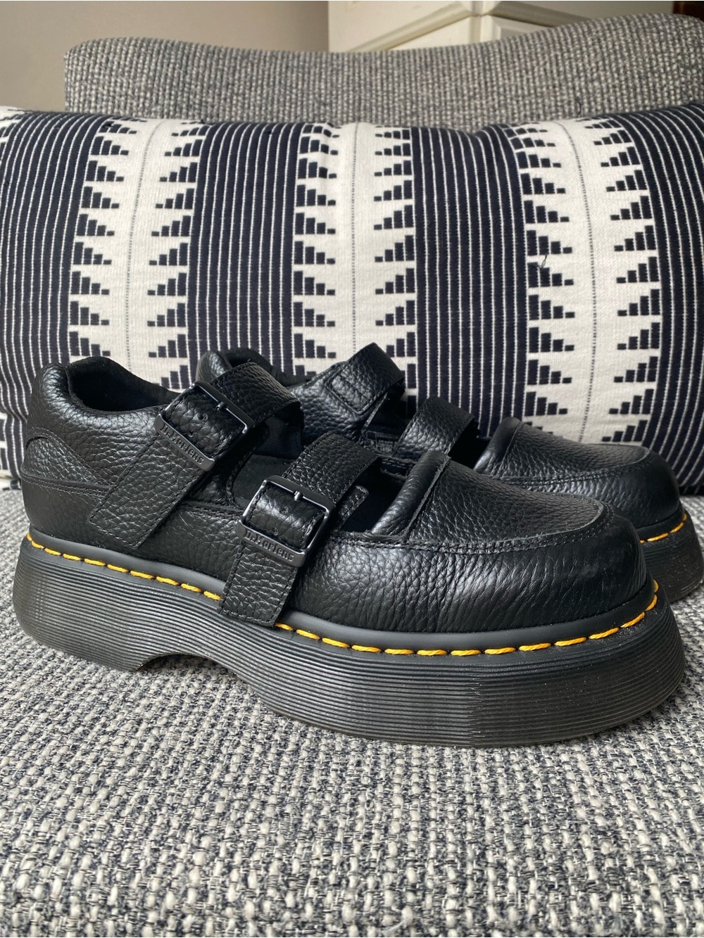 Dr Marten Buzz Mary Jane Platform Shoes - Picture 15 of 15